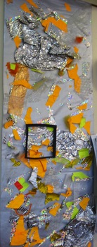 Various art pieces that decorated Burwood School
