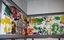 Various art pieces that decorated Burwood School