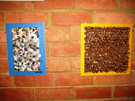 Various art pieces that decorated Burwood School