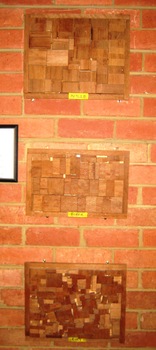 Various art pieces that decorated Burwood School