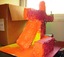 Various art pieces that decorated Burwood School