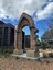 Stone archway situated in garden at Enfield