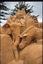 Sand sculptures at exhibition in Cronulla