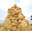 Sand sculptures at exhibition in Rye