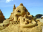 Sand sculptures at exhibition in Rye