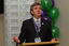 Gerard Menses at the podium