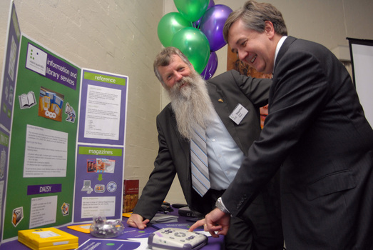 Ballarat Mayor Stephen Jones and Gerard Menses