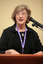 Female speaker at the podium