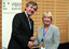 Jacqui Stevens with CEO Gerard Menses