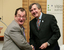 Awarded volunteer with CEO Gerard Menses