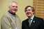 Tony Warmington with CEO Gerard Menses