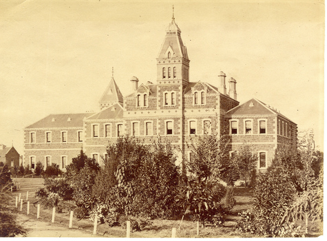 St Kilda road building at turn of the century