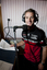 Will Davison in the studio at VAR