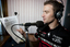 Will Davison in the studio at VAR