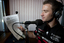 Will Davison in the studio at VAR