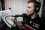 Will Davison in the studio at VAR