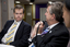 Bill Shorten and Gerard Menses in the Atrium