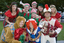 Cast of elves and musicians ready to party