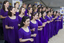 Australia Girls Choir singing at the launch
