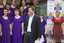 Steve Jacobs with the Australia Girls Choir
