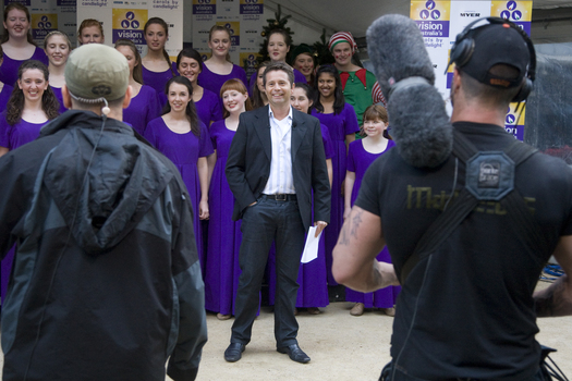Steve Jacobs with the Australia Girls Choir