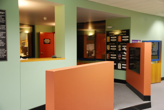 Entrance to the studios area at Enfield