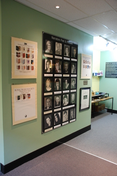 Wall of audio book narrators and awards
