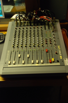Audio mixer used at Enfield studios
