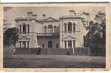 Photograph of Leal House, temporary premises for blind instuition