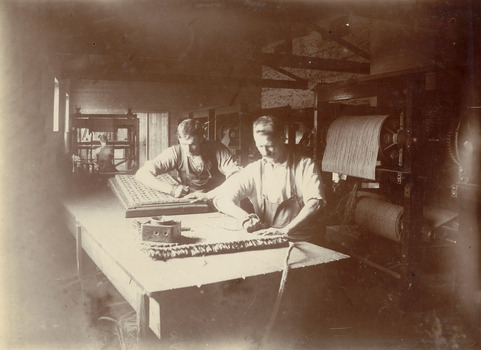 Mat making in the workshop - page 20
