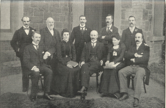 Superintendent Hogarth and his staff - page 69