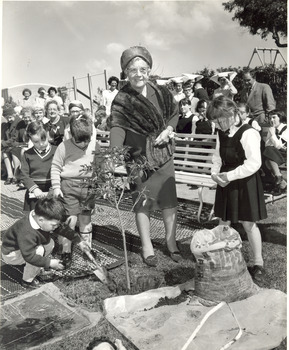 Auxiliary president Alberta Tutton at Burwood - page 145