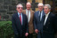 Lawrence McCredie with 3 men - not used in book