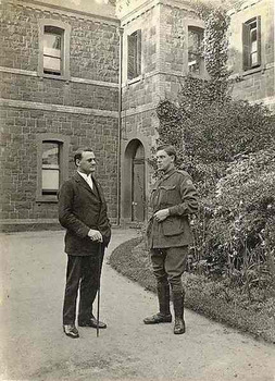 Man speaking soldier outside RVIB - page 83
