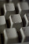Computer keyboard with focus on the 'F' key
