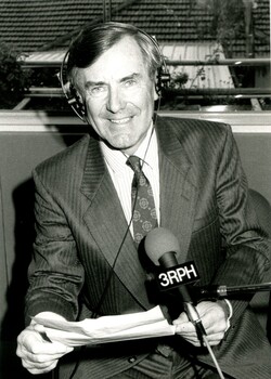 Brian Naylor in the studios