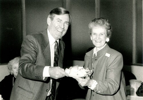 Brian Naylor and Marj West at 3RPH