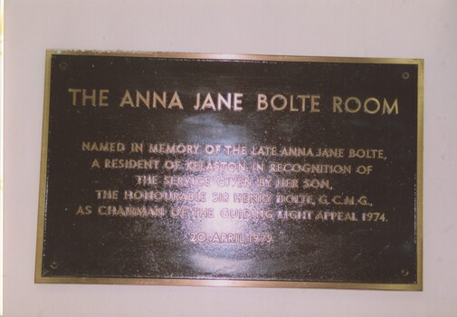 Inventory item at Ballarat Nursing Home