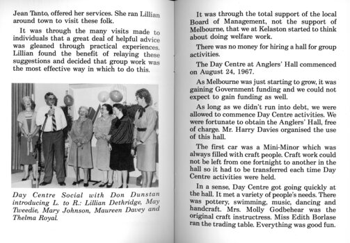 Anniversary booklet providing a historical overview of Kelaston