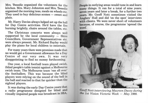 Anniversary booklet providing a historical overview of Kelaston
