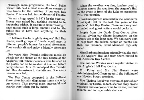 Anniversary booklet providing a historical overview of Kelaston