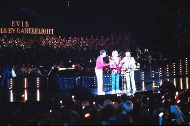 Little River Band perform on stage at Carols