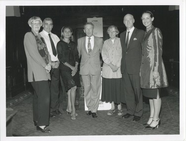 James Wright with others at 1997 awards
