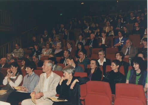 Audience members at the awards