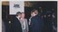 James Wright chatting with Rod Quantock, Mark Raphael Baker and another