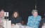 Peter Walsh, Carmela Carey and unknown lady at Table 8