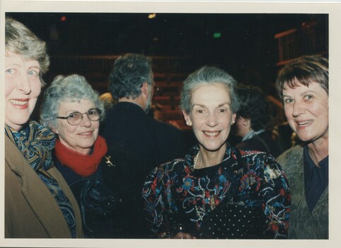 Three ladies with Pauline Meaney