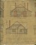 Architectural drawings of completed house