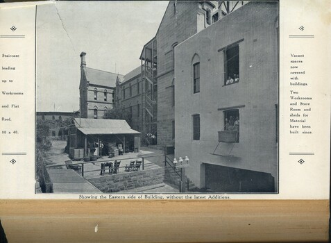 Eastern side of building in Boomerang St