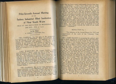 Minutes of the Annual General Meeting